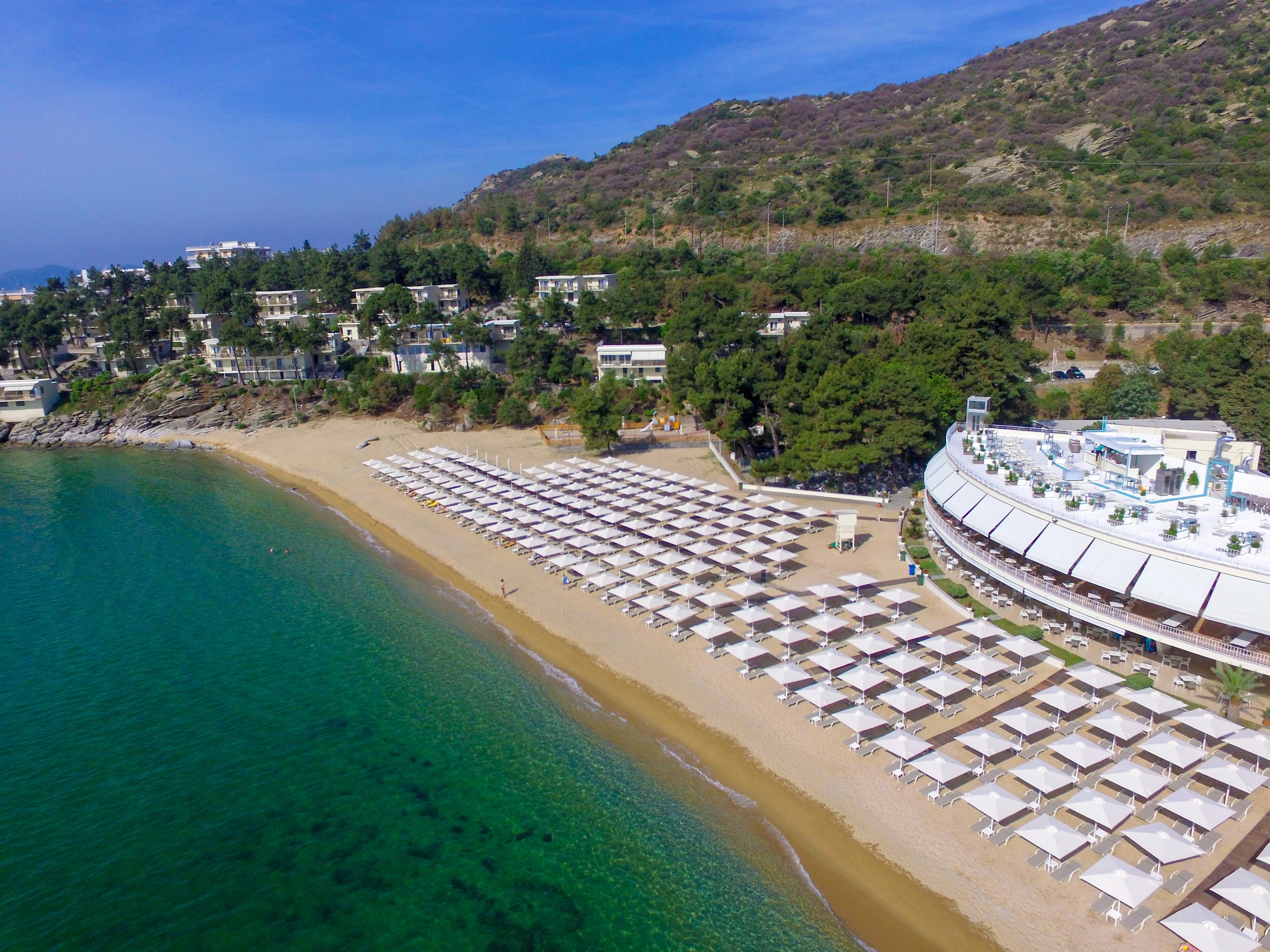 Tosca Beach Hotel Palaiontsiflikion Exterior photo