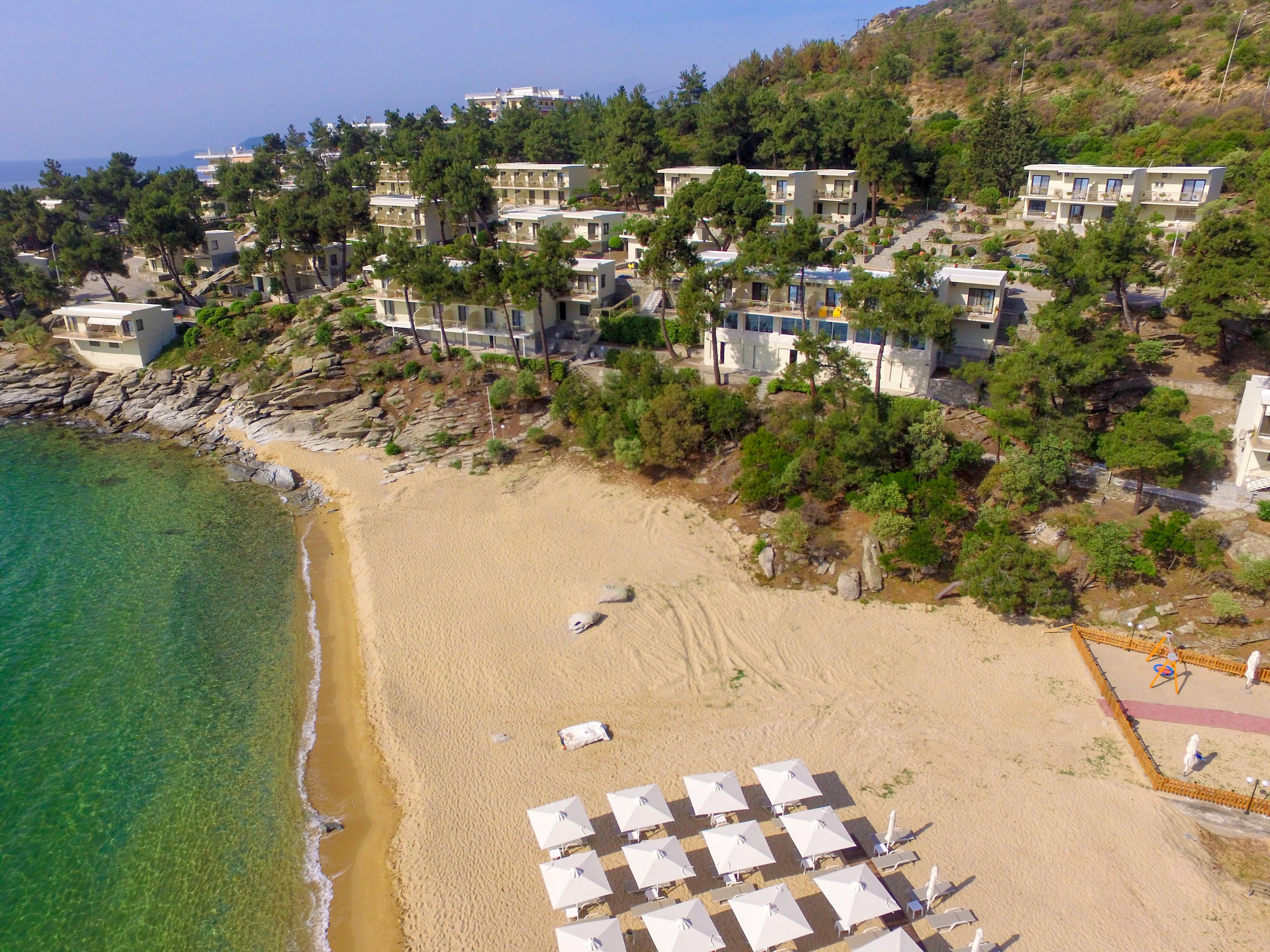 Tosca Beach Hotel Palaiontsiflikion Exterior photo