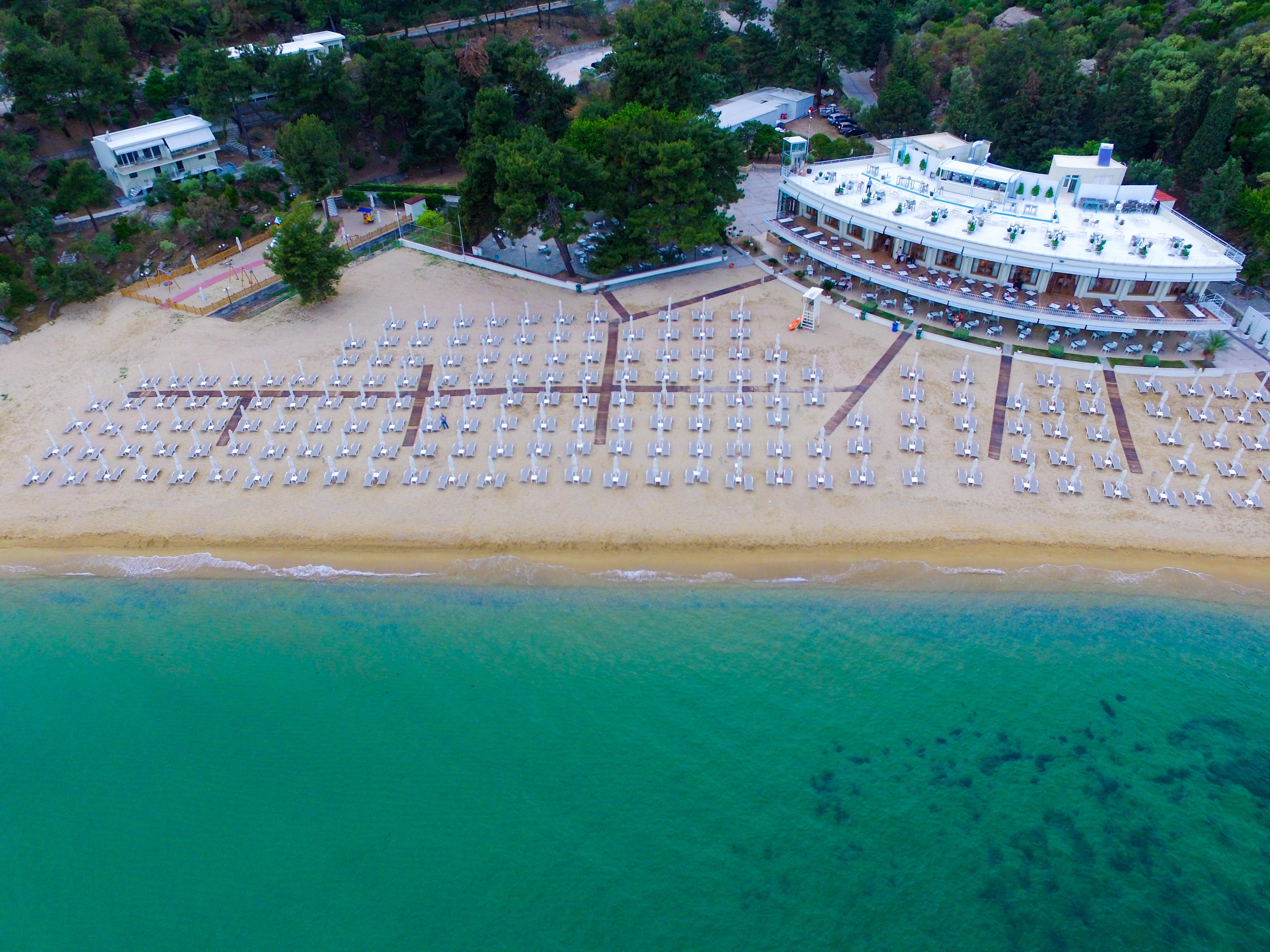 Tosca Beach Hotel Palaiontsiflikion Exterior photo